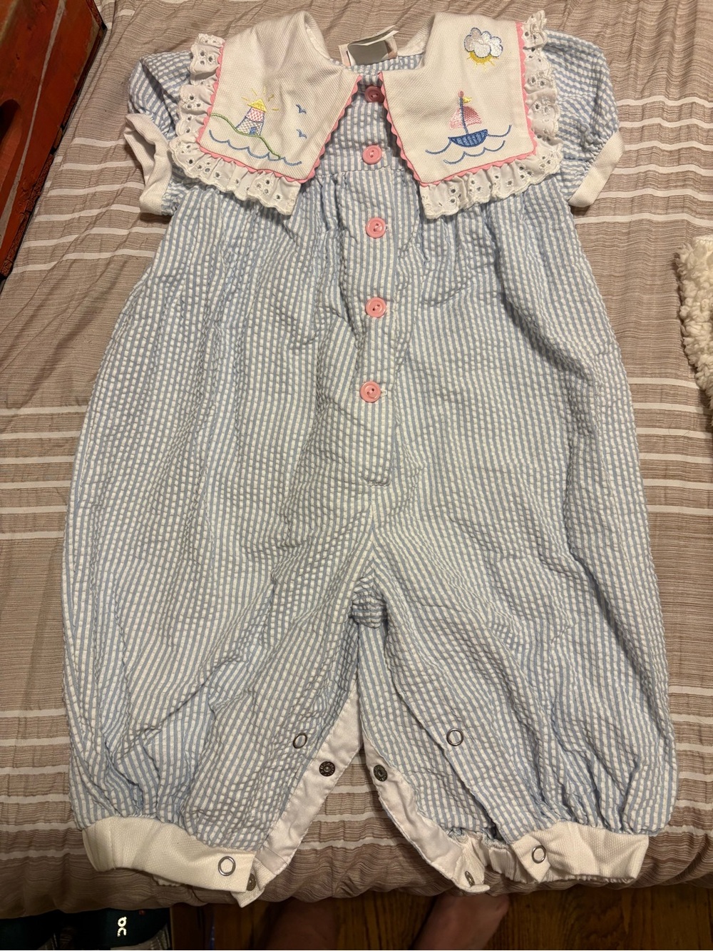 Vintage b. t. kids Bubble Romper